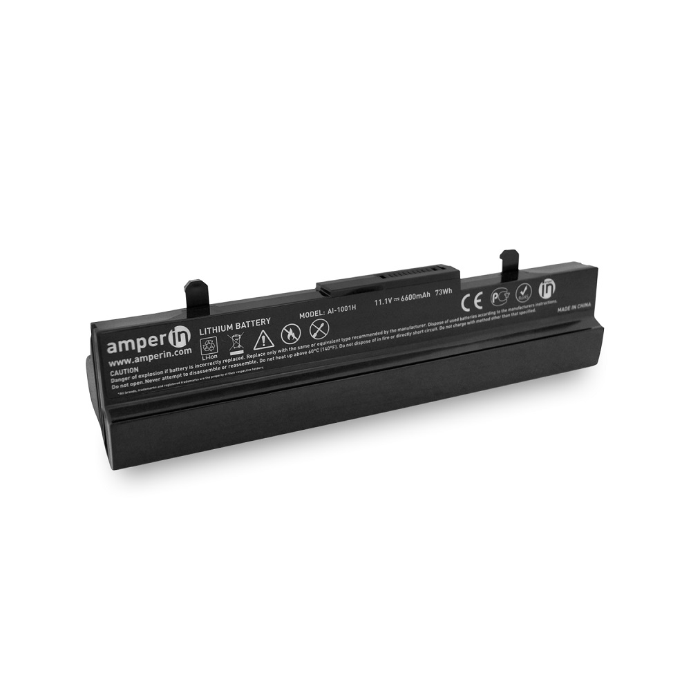 Аккумулятор Amperin для ноутбука Asus EEE PC 1001 11.1V 6600mAh (73Wh) черная AI-1001H