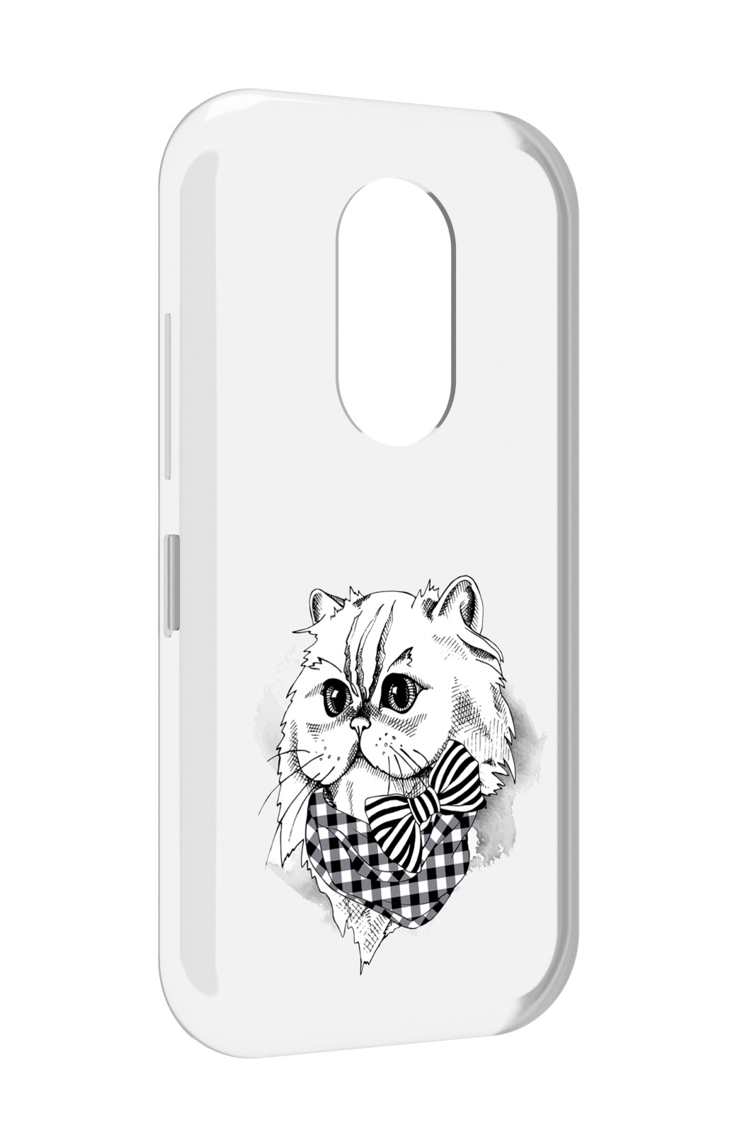 

Чехол MyPads нарисованная красивая кошечка для Doogee S61 / S61 Pro, Прозрачный, Tocco