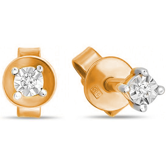 

Серьги женские из золота Лукас-Голд E01-D-PL-34050, бриллиант, E01-D-PL-34050