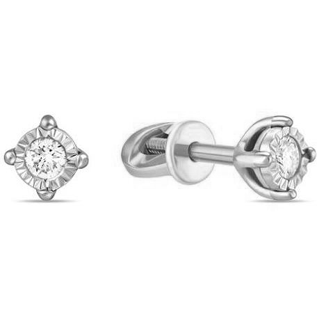 

Серьги женские из золота Лукас-Голд E01-D-PL-34048, бриллиант, E01-D-PL-34048