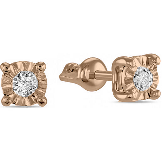 

Серьги женские из золота Лукас-Голд E01-D-PL-34030, бриллиант, E01-D-PL-34030