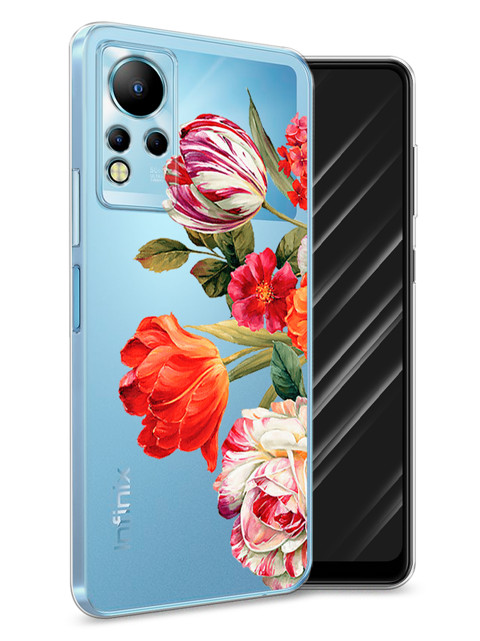 

Чехол Awog на Infinix Note 11 "Весенний букет", Разноцветный, 3100450-8