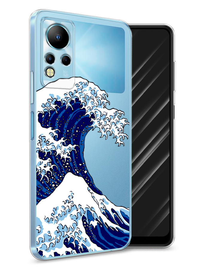 

Чехол Awog на Infinix Note 11 "Волна в Канагаве", Разноцветный, 3100450-4