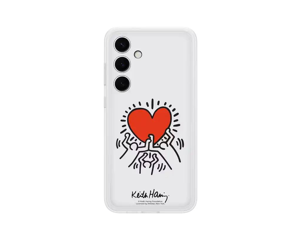 

Чехол Samsung Flipsuit Case S24+ белый (принт Keith Haring), Разноцветный, EF-MS926CWEGRU