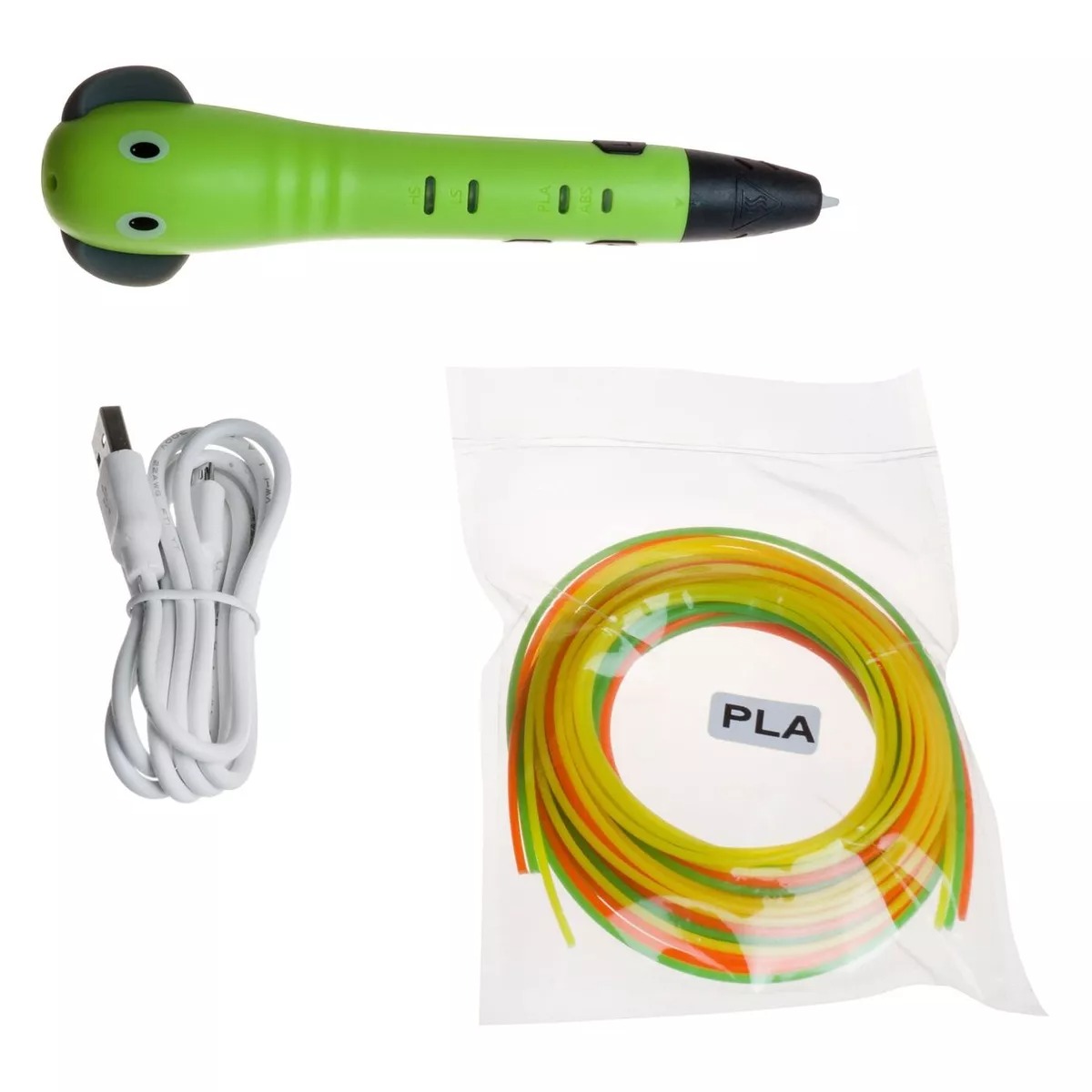 

3D-ручка детская, зеленая (арт. 3D-PEN-SC-8-green) HONYA