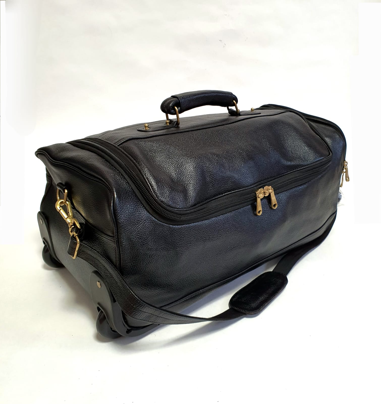Дорожная сумка унисекс Black Buffalo Polo черная, 57х27х25 см