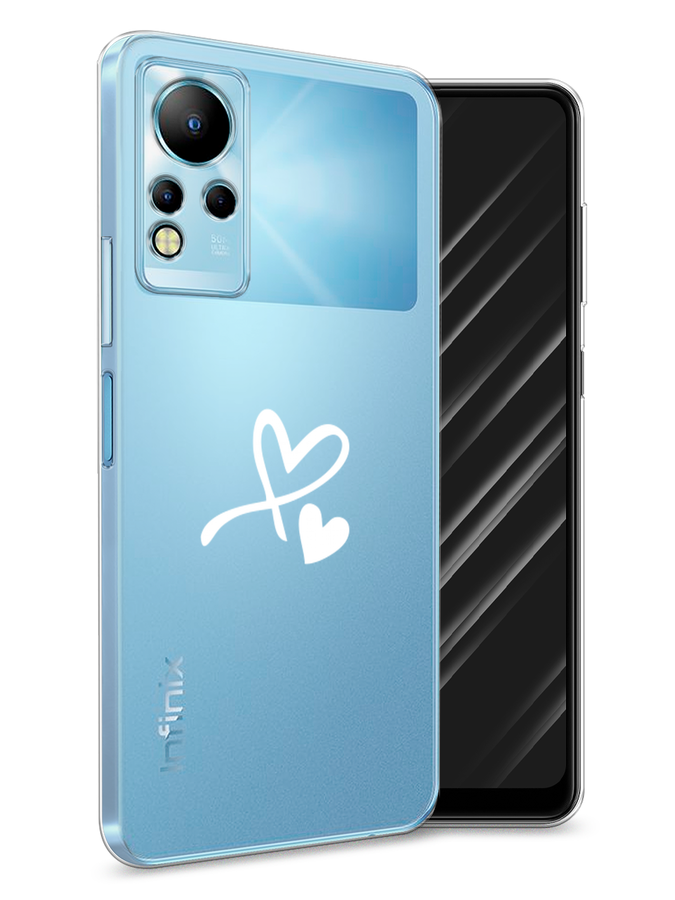 

Чехол Awog на Infinix Note 11 "Сердечко минимализм", Разноцветный, 3100450-6
