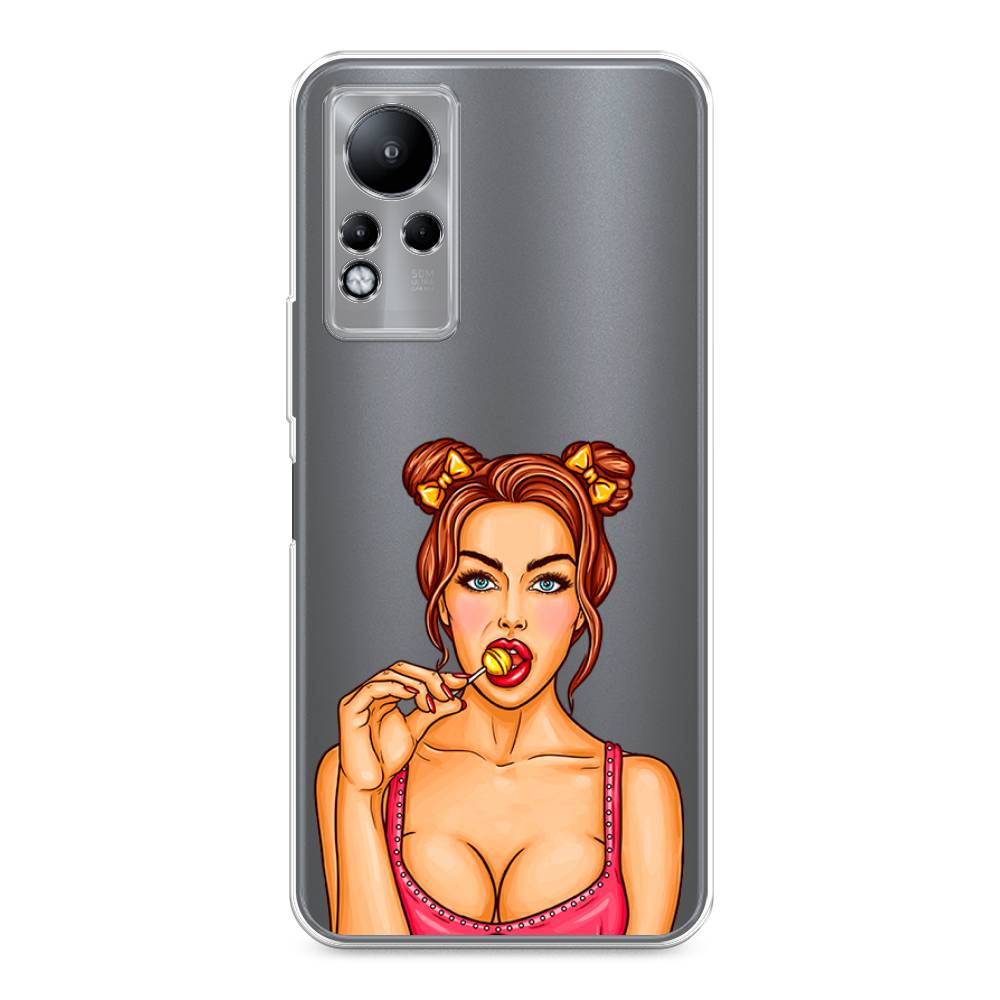 

Чехол Awog на Infinix Note 11 "Вкусный леденец", Разноцветный