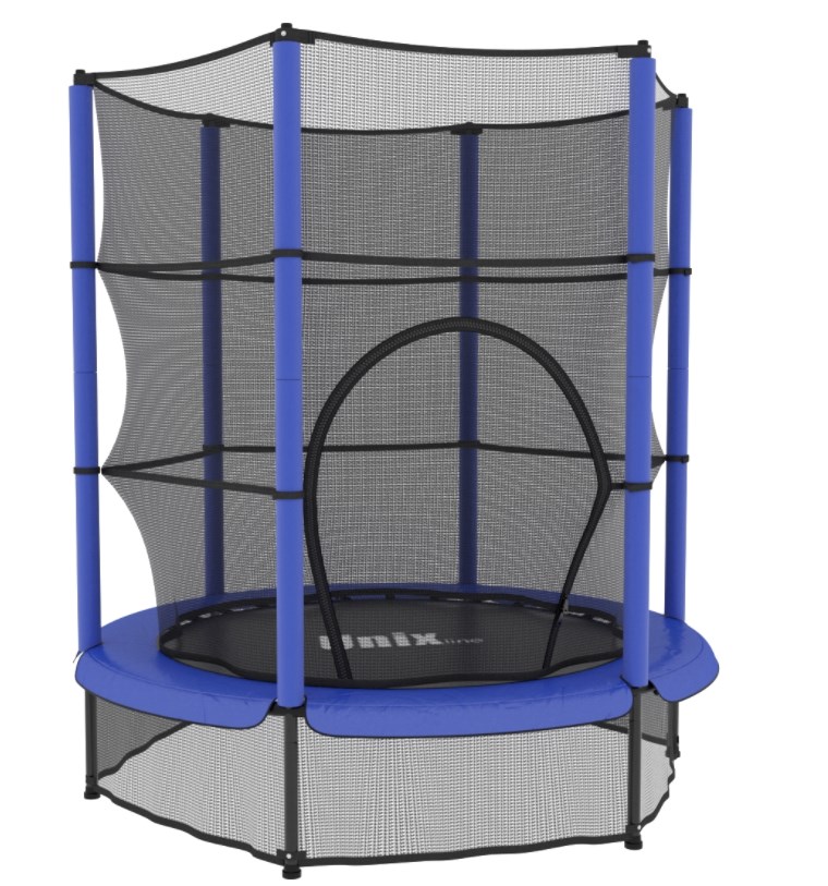 

UNIXFIT Батут UNIX line Kids 4,6 ft Blue 140 cm