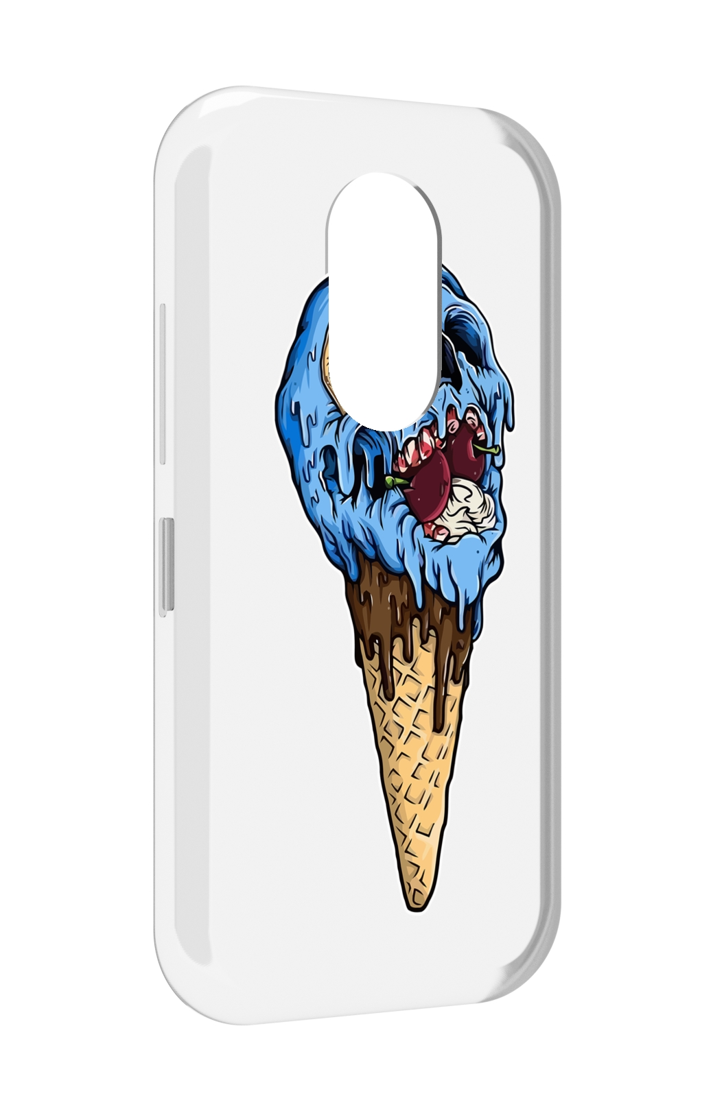 

Чехол MyPads мороженное череп для Doogee S61 / S61 Pro, Прозрачный, Tocco