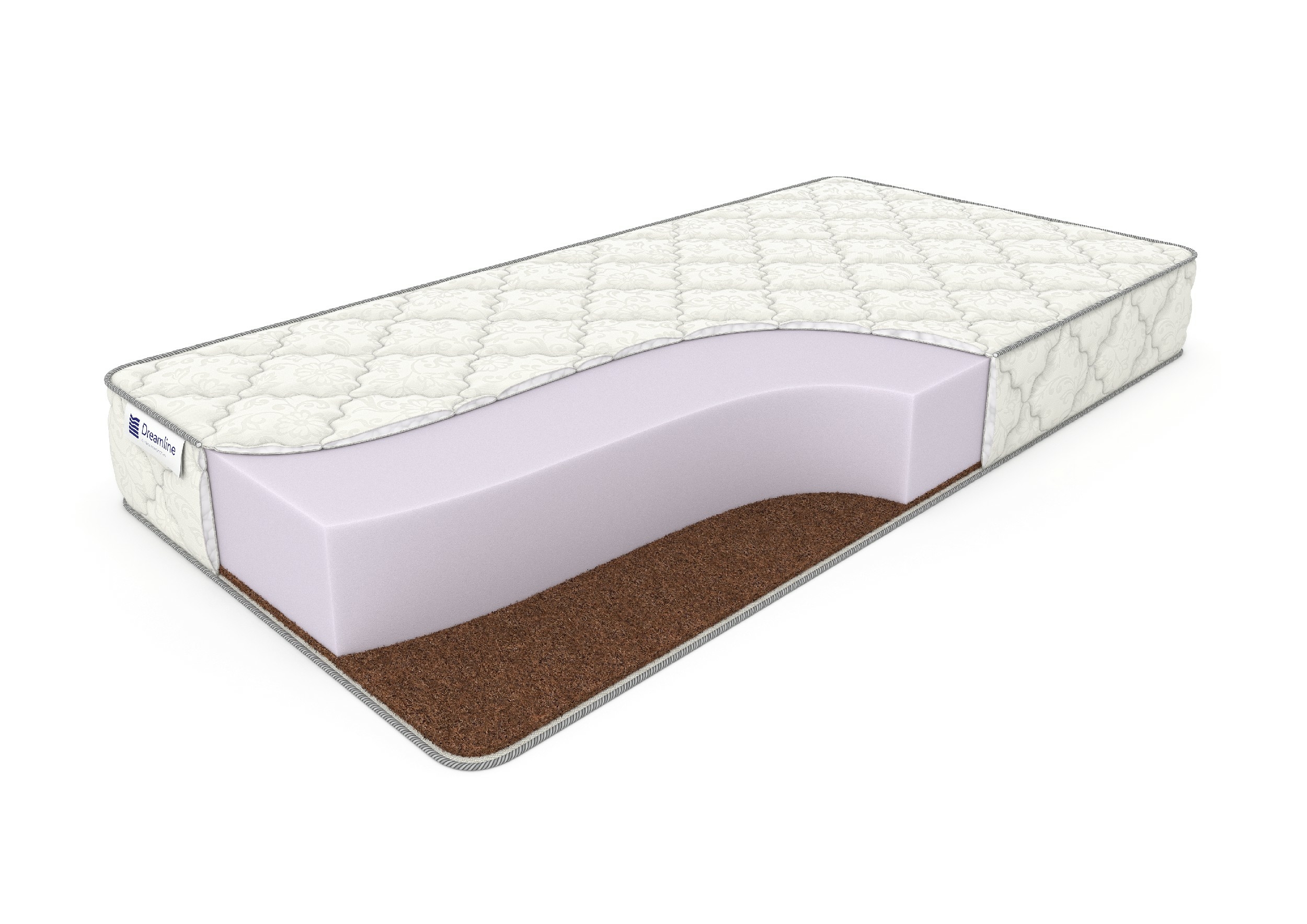 

Матрас Dreamline DreamRoll Max Hard 95х170, Белый, DreamRoll Max Hard