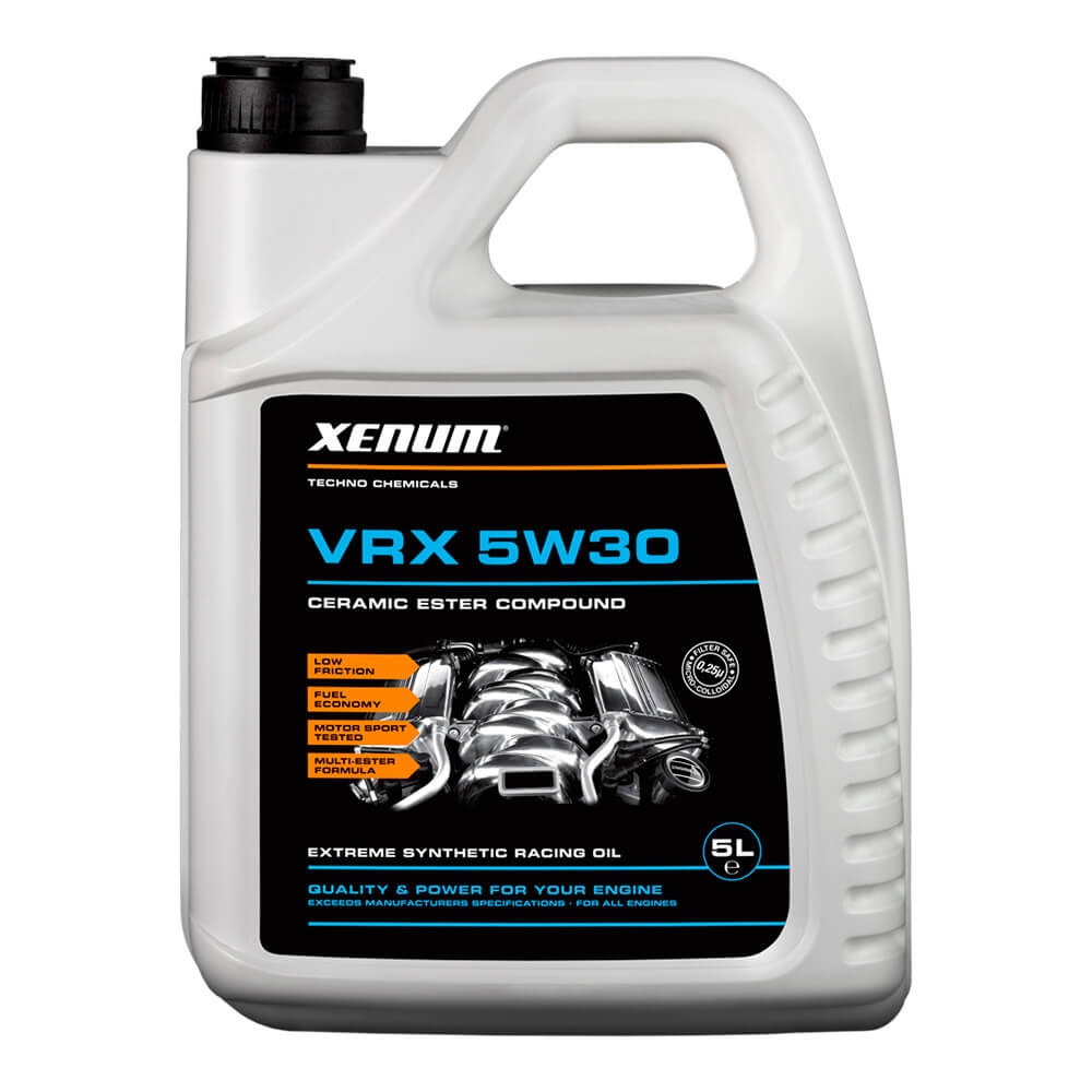 Моторное масло Xenum VRX 5W30 (5 л) с эстерами и микрокерамикой Xenum VRX 5W30 (5 л) синт