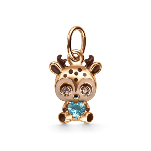 

Подвеска из серебра с фианитом DEWI KIDS 902032090, 902032090