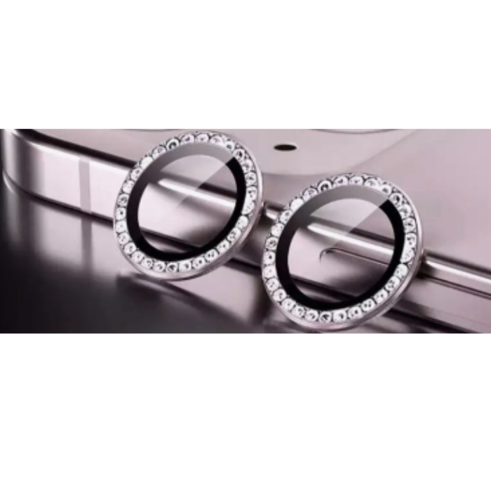 

Защитное стекло камеры iPhone 13 Pro/13 Pro Max металлик (розовый)