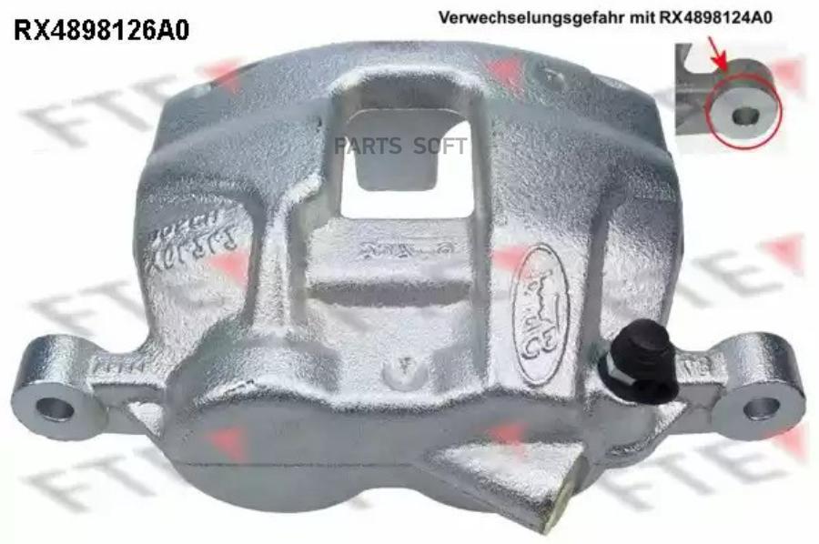 

FTE AUTOMOTIVE Суппорт тормозной передн прав FORD: TRANSIT 2006-14