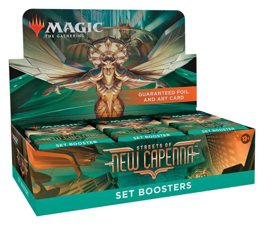 

Mtg: дисплей сет-бустеров издания streets of new capenna на английском языке, Разноцветный