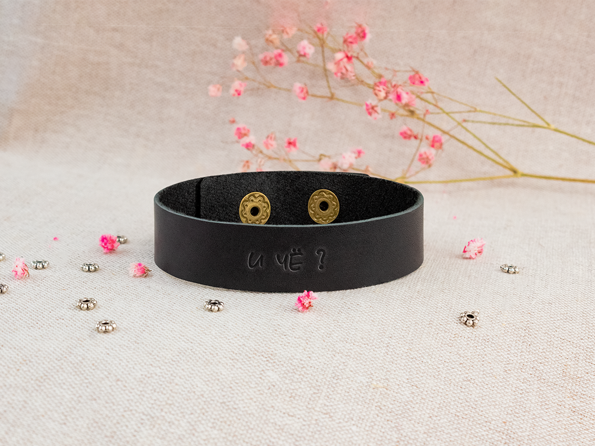 

Браслет из металла/натуральнойя кожи р.17-18 Мастерская Алёшиных И01.23.00.03, И01.23.00.03