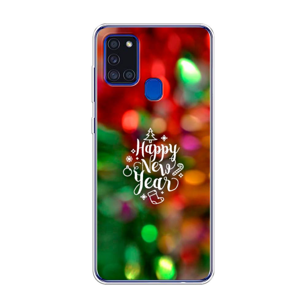 Чехол на Samsung Galaxy A21s  Новый Год на елке