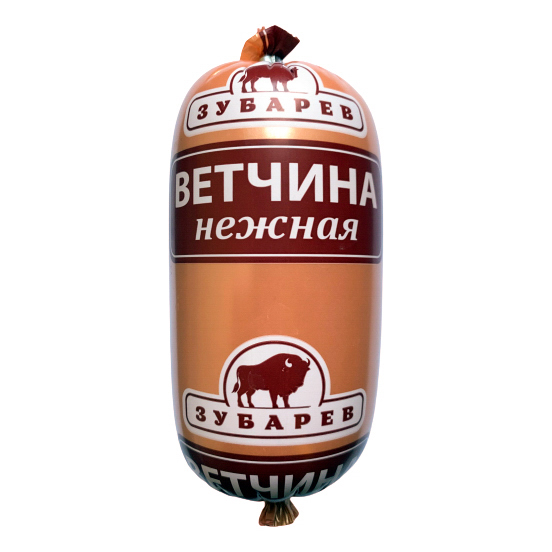 

Ветчина Зубарев Нежная вареная 400 г
