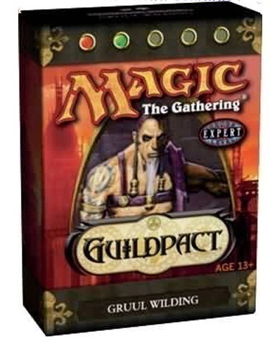 Mtg: начальный набор «gruul wilding» издания guildpact