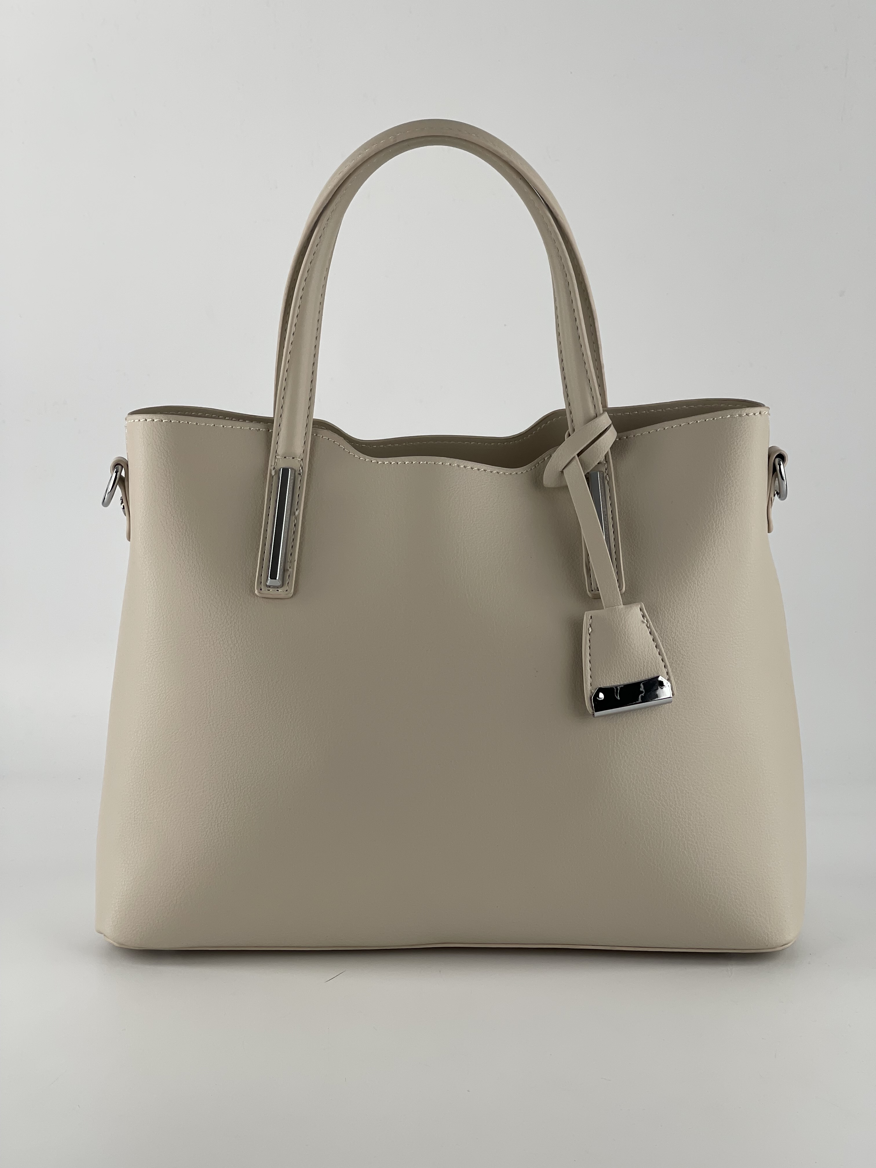 Сумка женская BBL 8052 светло-бежевая, 24х32х12 см