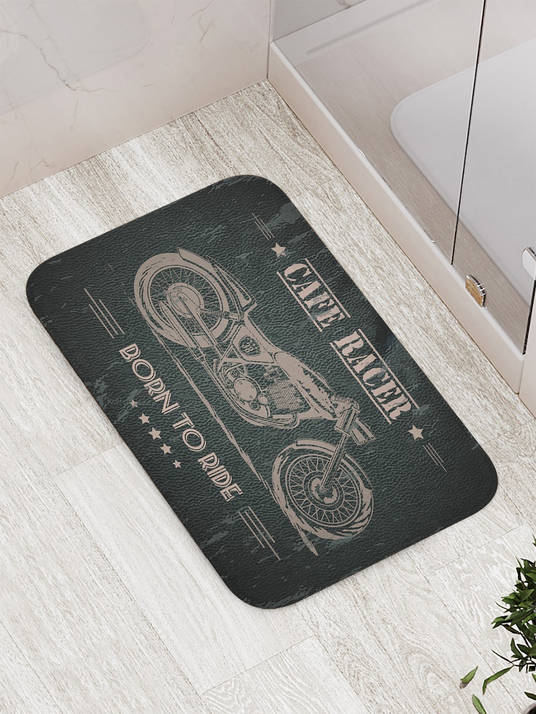 

bath_70496 Коврик противоскользящий для ванной, сауны, бассейна, 77х52 см