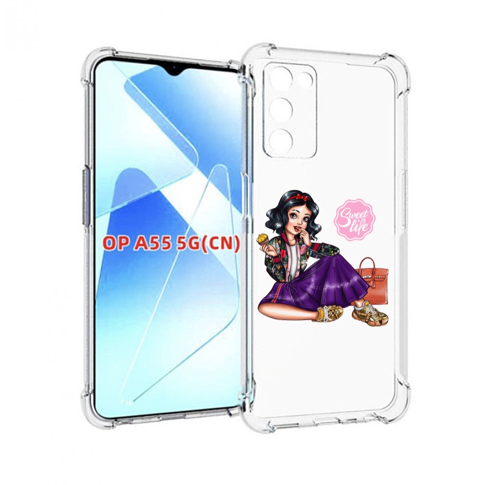 

Чехол MyPads Сладкая-жизнь женский для Infinix Zero X Neo, Прозрачный, Tocco