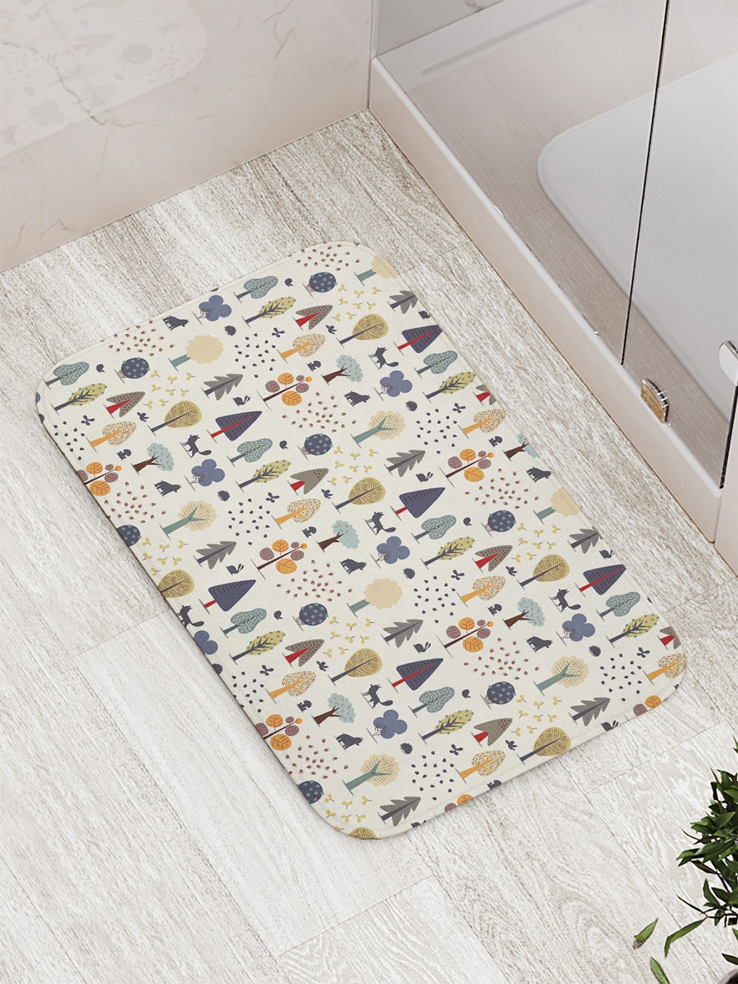 

bath_70480 Коврик противоскользящий для ванной, сауны, бассейна, 77х52 см