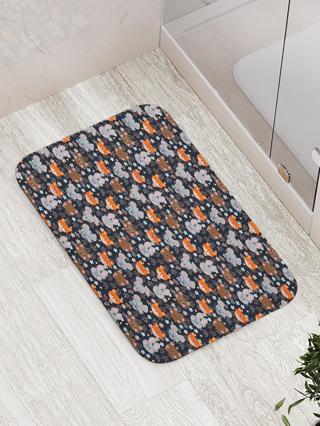 

bath_70475 Коврик противоскользящий для ванной, сауны, бассейна, 77х52 см