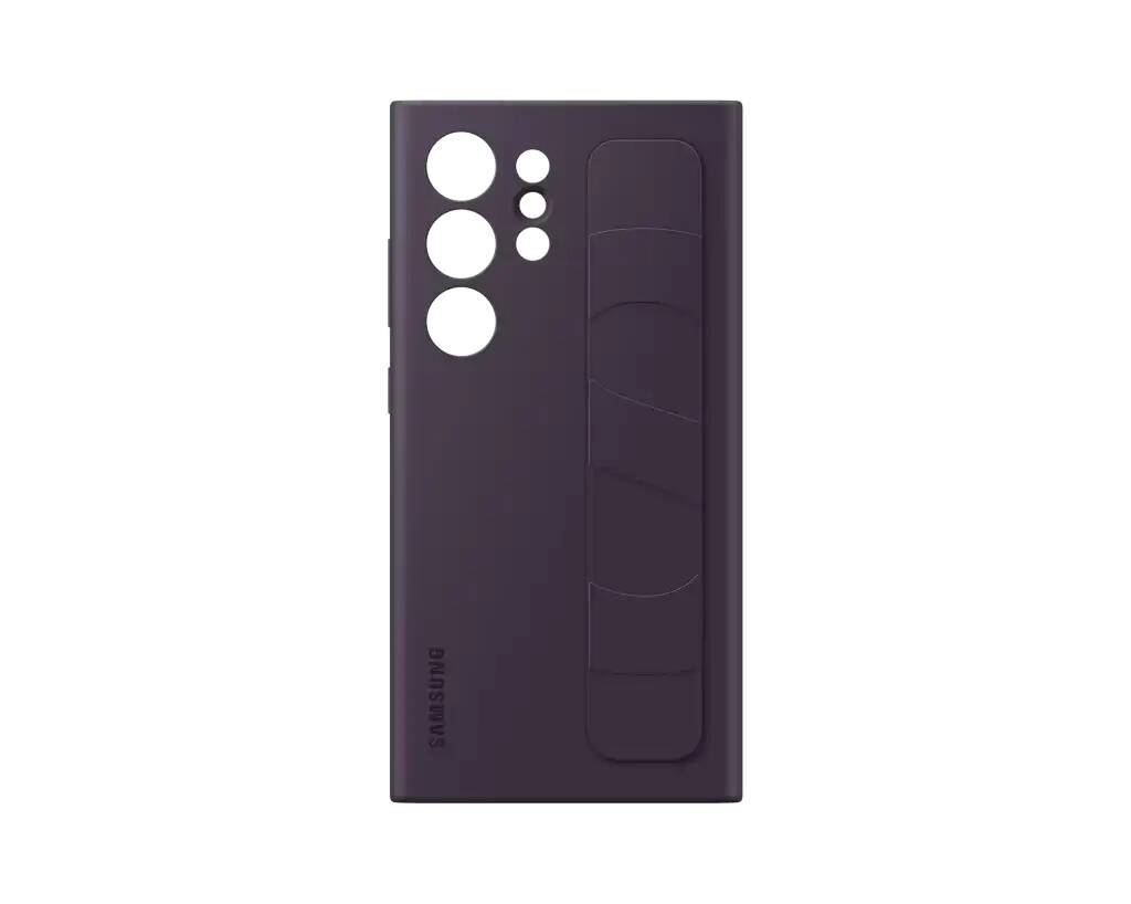 

Чехол Samsung Standing Grip Case S24 Ultra Dark Purple, Фиолетовый, EF-GS928CEEGRU