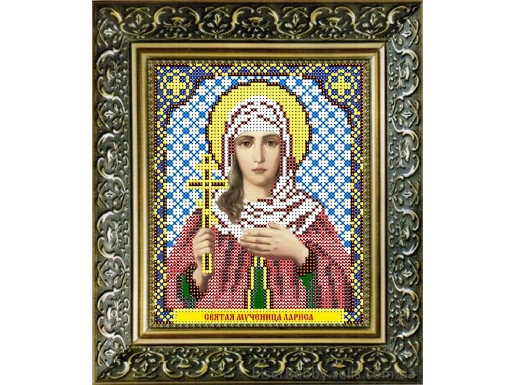 

Рисунок на ткани «Св.Мученица Лариса»