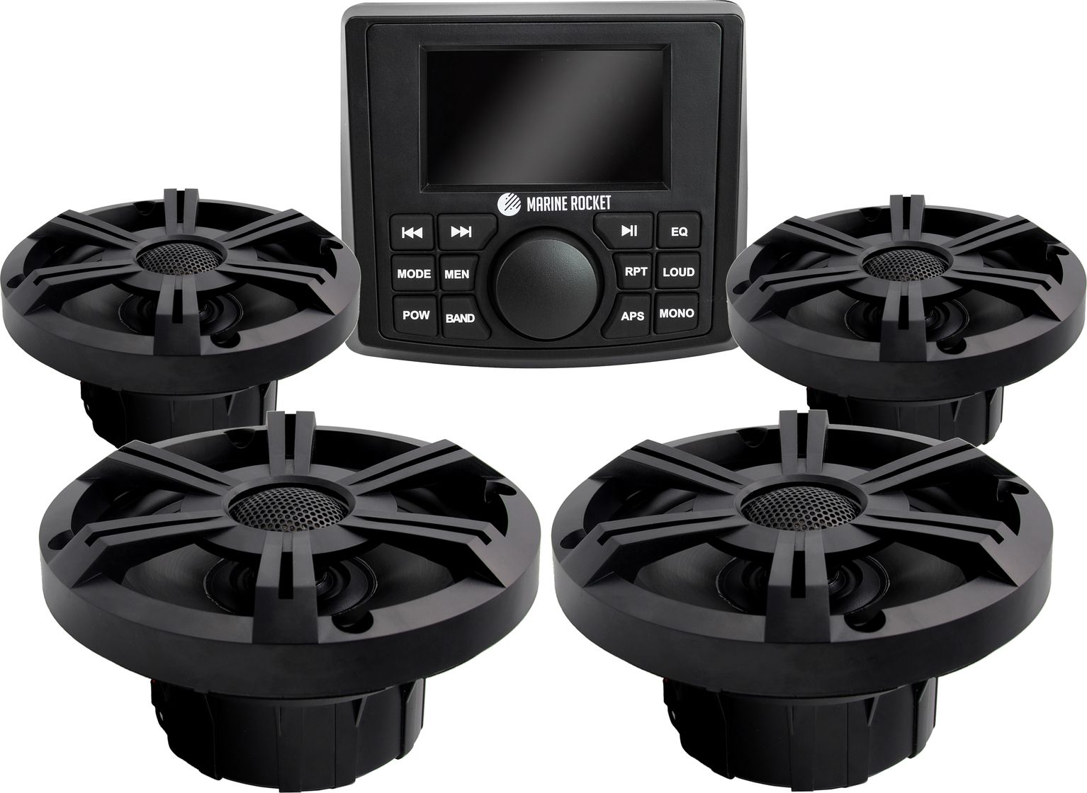 

Морская акустика Marine Rocket MRH-335 (комплект 4B) MRH33565BMR4, Черный, MRH-335 комплект 4B