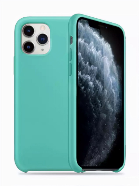 

Накладка силикон Soft Touch для iPhone 12 mini Мятный, Зеленый, iPhone 12 Mini