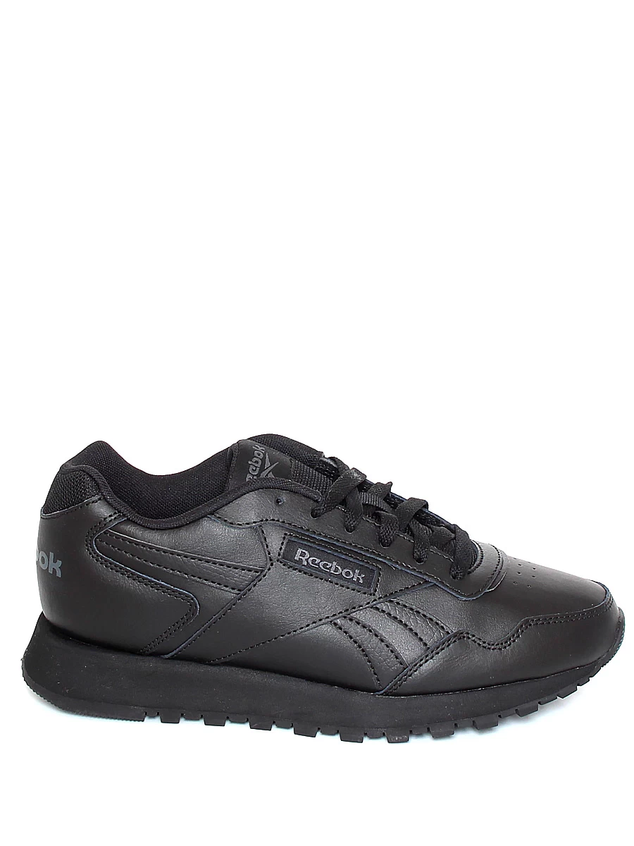 

Кроссовки унисекс Reebok Glide черные 8.5 UK, Черный, Glide