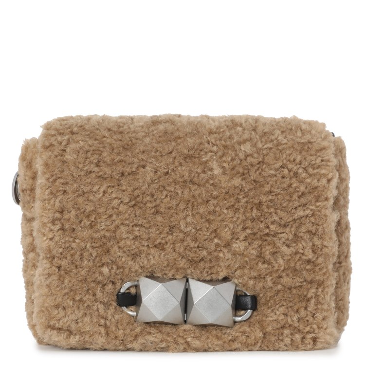 

Сумка кросс-боди женская Ash FELIA BIS PADDED FLAP BAG SQUARE, светло-коричневый, FELIA BIS PADDED FLAP BAG SQUARE