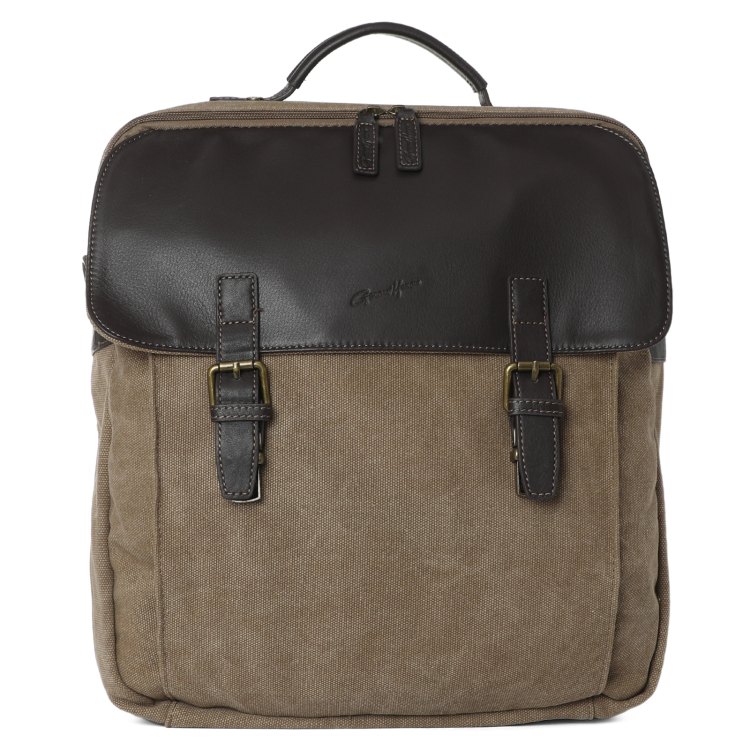 

Рюкзак мужской Gerard Henon 22368 коричневый, 38х36х8 см, 22368