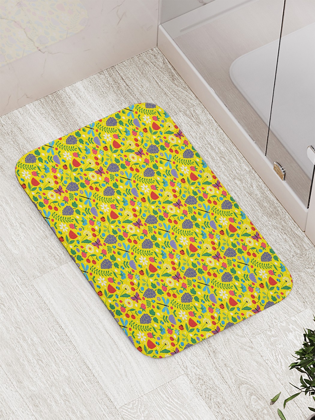 

bath_70399 Коврик противоскользящий для ванной, сауны, бассейна, 77х52 см