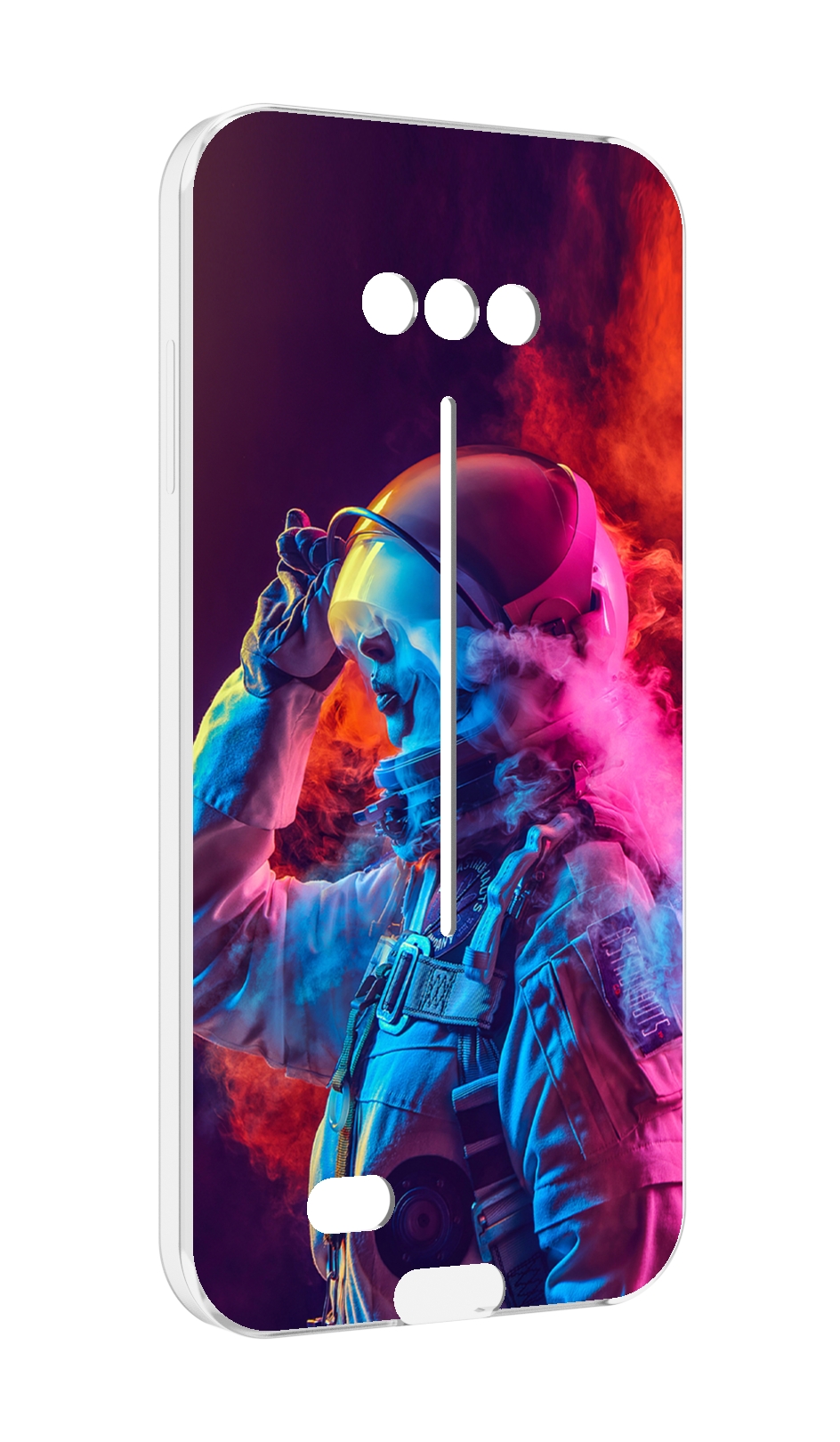 

Чехол MyPads астронавт в дыму для Doogee S41/S41 Pro противоударный, Tocco