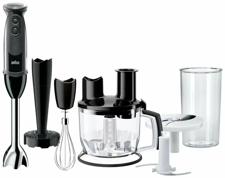 

Погружной блендер Braun MQ5277BK черный, MQ5277BK