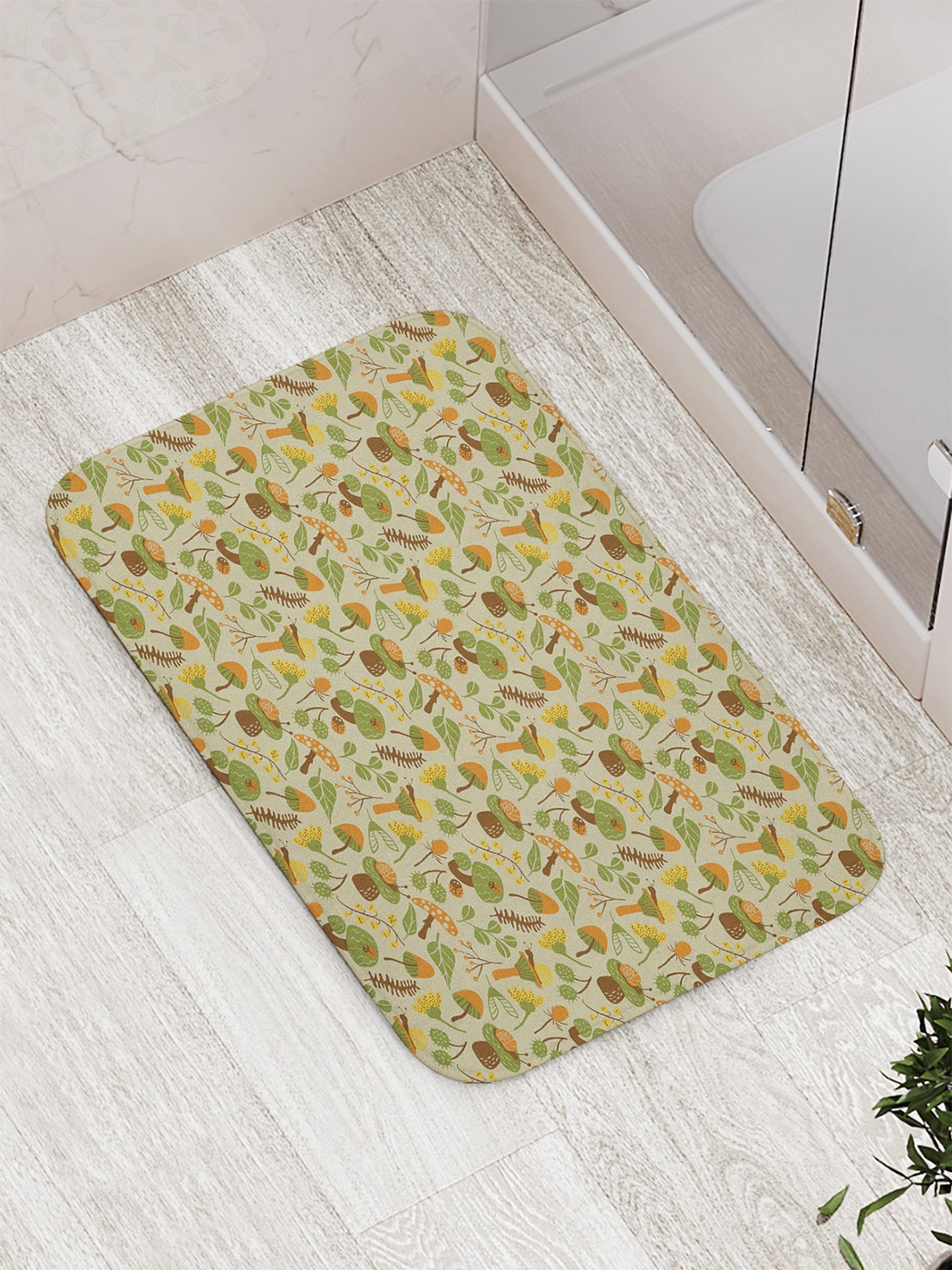 

bath_70392 Коврик противоскользящий для ванной, сауны, бассейна, 77х52 см