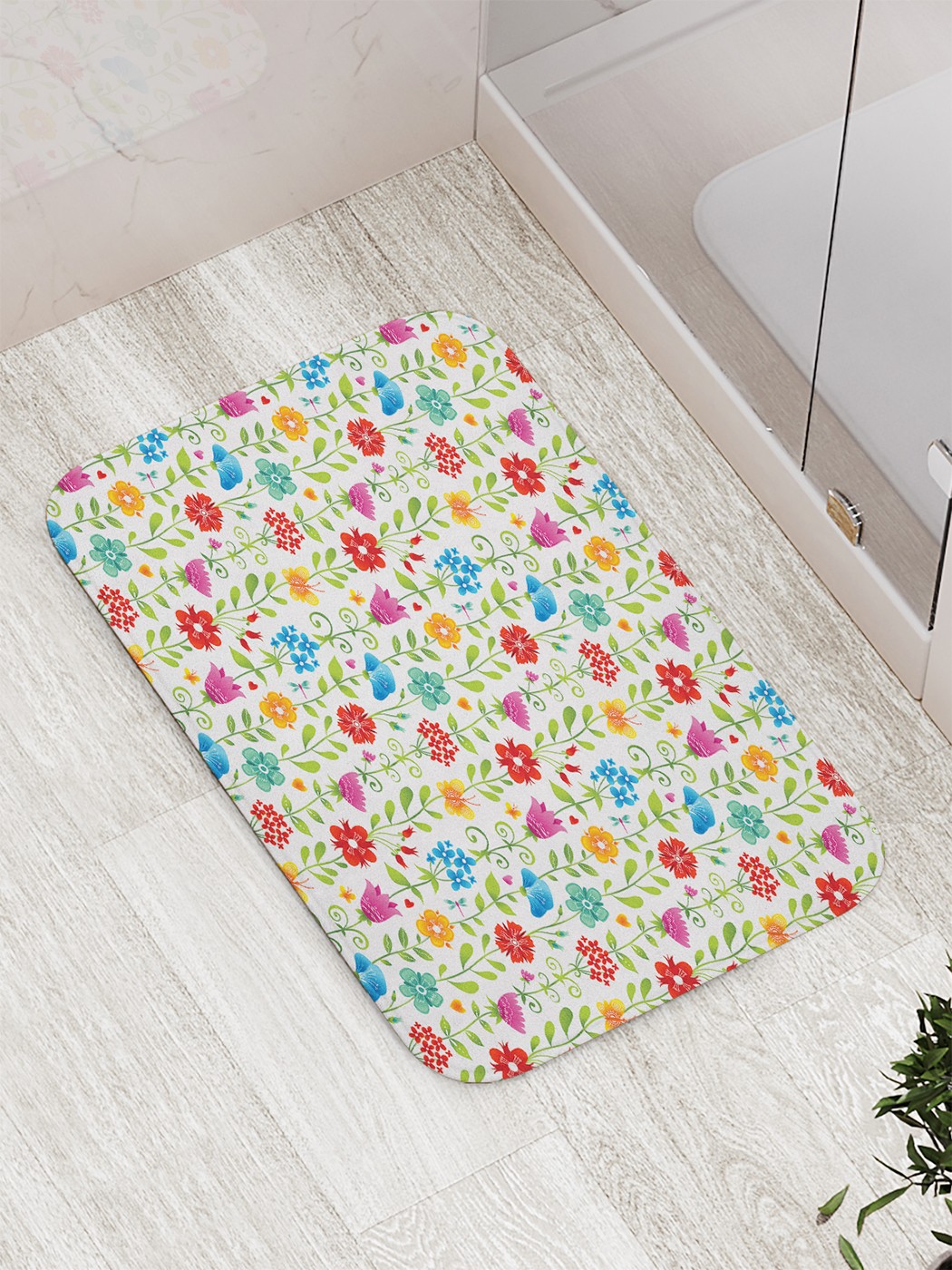 

bath_70391 Коврик противоскользящий для ванной, сауны, бассейна, 77х52 см