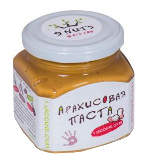 

Паста 9Nuts арахисовая классическая 260 г