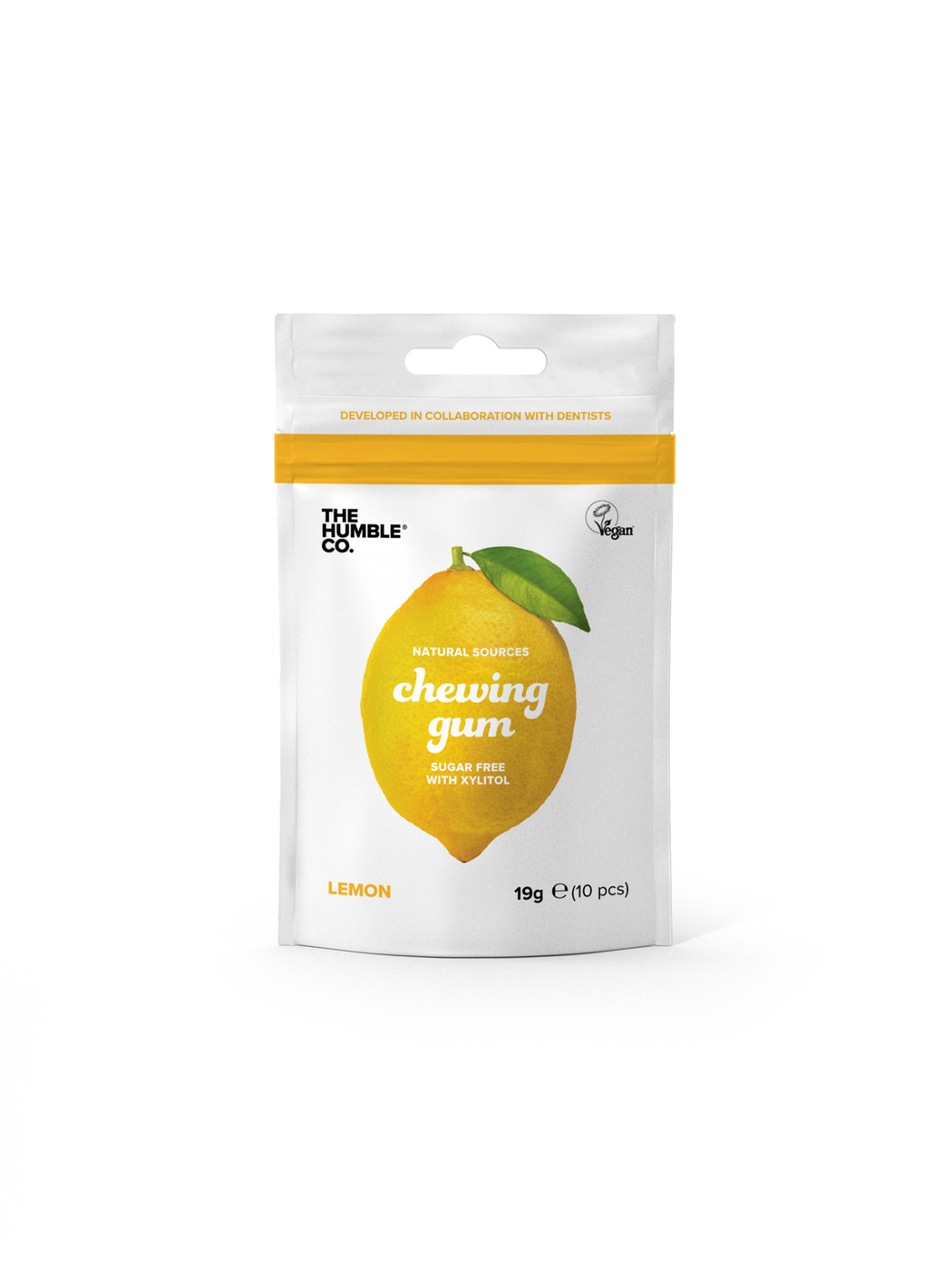 фото Натуральная жевательная резинка humble natural chewing gum, лимон the humble co.