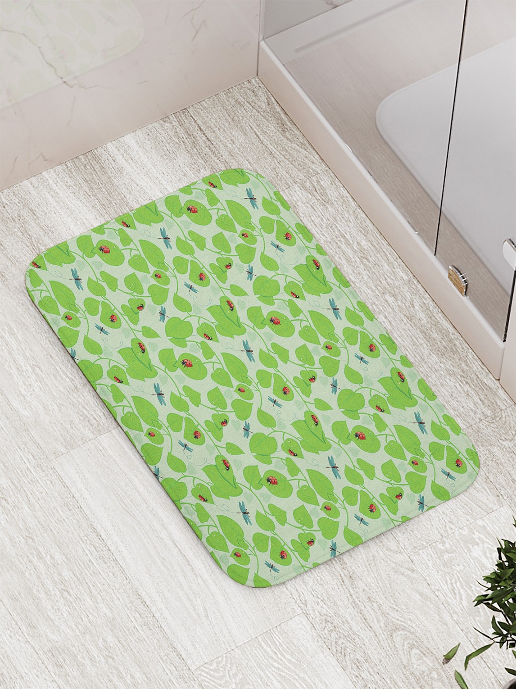 

bath_70377 Коврик противоскользящий для ванной, сауны, бассейна, 77х52 см