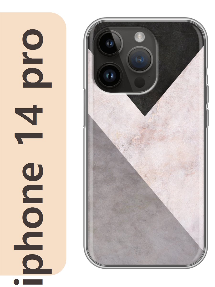 

Чехол на Apple Iphone 14 pro фон геометрический 199, Прозрачный, Iphp14fone