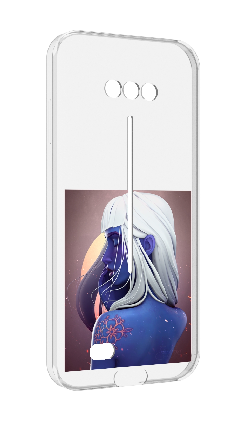 

Чехол MyPads аватар-с-цветком для Doogee S41/S41 Pro противоударный, Tocco