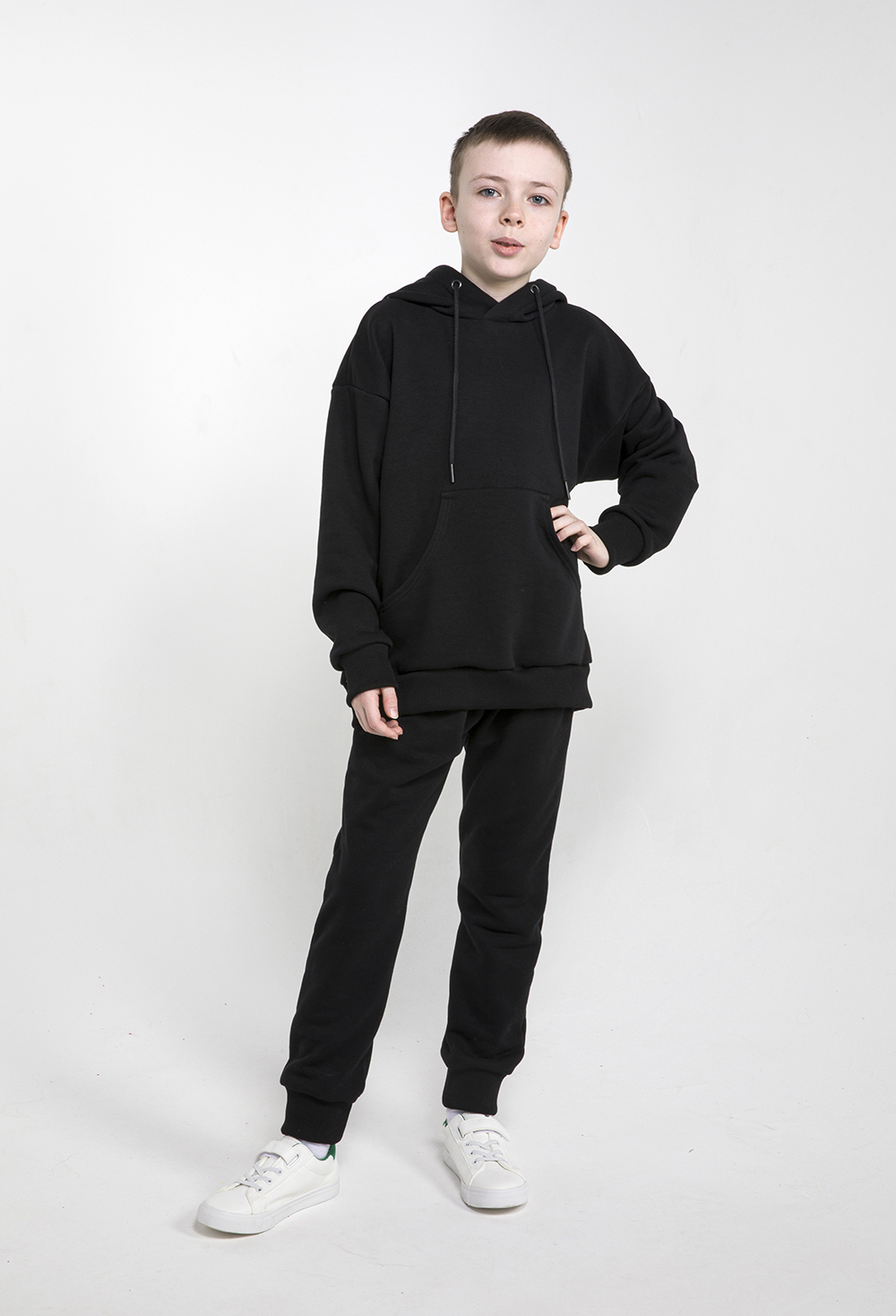 Детский спортивный костюм, МаdbаТ, к0002, р.158, цв. черный