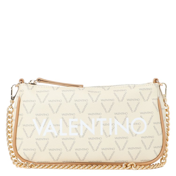 фото Сумка женская valentino vbs3kg30 бежево-желтый, 14х25х6 см