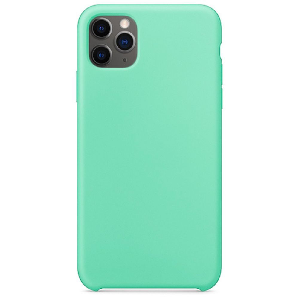 

Накладка силикон Soft Touch для iPhone 12 Pro Max Мятный, Зеленый, Накладка силикон Silicone Case для iPhone 12 Pro Max