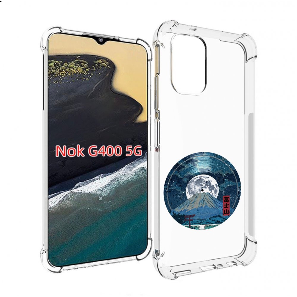 

Чехол MyPads нарисованная виниловая гора с луной для Nokia G400 5G, Прозрачный, Tocco